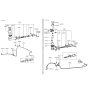 Diagram for 1993 Hyundai Excel Clutch Master Cylinder - 41660-24A00