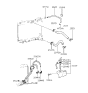 Diagram for Hyundai Scoupe Coolant Reservoir - 25430-23310