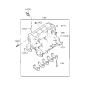 Diagram for Hyundai Scoupe Dipstick - 26611-22002