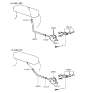 Diagram for Hyundai Scoupe Canister Purge Valve - 28910-22000