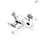 Diagram for 2020 Hyundai Sonata Hybrid Air Bag - 80310-L5000