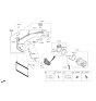 Diagram for 2020 Hyundai Sonata Hybrid A/C Hose - 97775-L5000