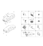 Diagram for 2023 Hyundai Sonata Hybrid Air Bag Control Module - 95910-L5500