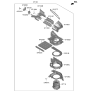 Diagram for 2022 Hyundai Sonata Hybrid Blower Motor - 97113-L5000