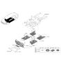 Diagram for 2020 Hyundai Sonata Hybrid Dash Panels - 84120-L1400