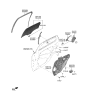 Diagram for 2023 Hyundai Sonata Window Run - 83530-L1000