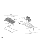 Diagram for 2021 Hyundai Sonata Hybrid Camshaft Position Sensor - 39350-2J600