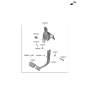 Diagram for 2022 Hyundai Sonata Hybrid Brake Pedal - 32800-L5100