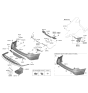 Diagram for Hyundai Sonata Hybrid Back Up Light - 92405-L1000