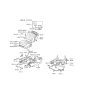 Diagram for 1996 Hyundai Sonata Seat Cover - 88160-34010-HDH