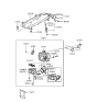 Diagram for 1997 Hyundai Sonata Fuel Rail - 35304-33400