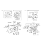 Diagram for 1995 Hyundai Sonata Door Moldings - 82334-35000-AQ