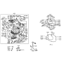 Diagram for Hyundai Excel Automatic Transmission Filter - 46321-36010