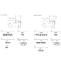 Diagram for 1993 Hyundai Sonata Emblem - 86322-34000