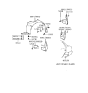 Diagram for 1997 Hyundai Sonata Wheelhouse - 86811-34000