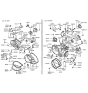 Diagram for 2001 Hyundai Tiburon Transfer Case Seal - 43119-28001