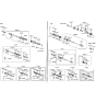 Diagram for 1993 Hyundai Sonata Axle Shaft - 49507-34A00