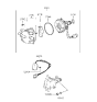 Diagram for 1997 Hyundai Sonata Distributor - 27100-35600