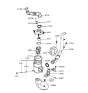 Diagram for 1994 Hyundai Sonata Air Filter Box - 28112-33302