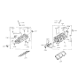 Diagram for Hyundai Sonata Cylinder Head - 22100-33200