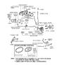 Diagram for 1993 Hyundai Sonata Door Striker - 81350-34000