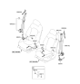 Diagram for 2019 Hyundai Sonata Hybrid Seat Belt - 88810-E6560-TRY