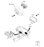 Diagram for 2018 Hyundai Sonata Hybrid Air Bag - 56970-C1200