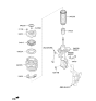 Diagram for 2019 Hyundai Sonata Hybrid Coil Springs - 54630-E6030