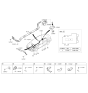 Diagram for 2017 Hyundai Sonata Hybrid Battery Terminal - 91860-2F020