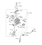 Diagram for Hyundai Sonata Hybrid Shift Cable - 46790-E6510