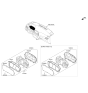 Diagram for Hyundai Sonata Hybrid Instrument Cluster - 94041-E6300