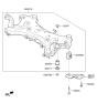 Diagram for 2018 Hyundai Sonata Hybrid Front Cross-Member - 62405-C1050