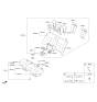 Diagram for 2018 Hyundai Sonata Hybrid Seat Heater - 89390-C1000