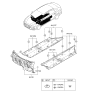 Diagram for Hyundai Sonata Hybrid Dash Panels - 84120-C1000