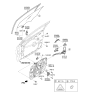 Diagram for 2016 Hyundai Sonata Hybrid Window Regulator - 82471-C1010