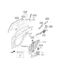 Diagram for 2018 Hyundai Sonata Window Motor - 82460-C1200