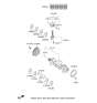 Diagram for Hyundai Sonata Hybrid Harmonic Balancer - 23124-2E312