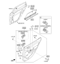 Diagram for 2018 Hyundai Sonata Hybrid Door Handle - 83620-C1000-ZL5