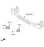 Diagram for 2018 Hyundai Sonata Hybrid Horn - 96610-E6500