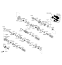 Diagram for 2009 Hyundai Tucson Synchronizer Ring - 43384-24300