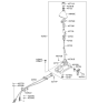 Diagram for 2010 Hyundai Tucson Shift Cable - 43794-2S100