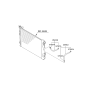 Diagram for 2009 Hyundai Tucson Oil Cooler Hose - 25420-2S500