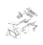 Diagram for Hyundai Tucson Dash Panels - 64300-2S000