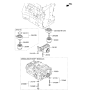 Diagram for Hyundai Tucson Oil Pump - 21310-2G011