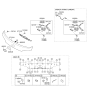 Diagram for 2009 Hyundai Tucson Door Lock - 81260-2S000