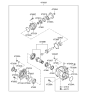 Diagram for Hyundai Tucson Transfer Case - 47300-3B230