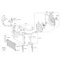 Diagram for 2009 Hyundai Tucson Fan Motor - 25380-2S500