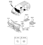 Diagram for 2012 Hyundai Tucson Dash Panels - 84120-2S000