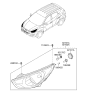 Diagram for 2010 Hyundai Tucson Headlight - 92101-2S050