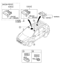 Diagram for 2017 Hyundai Tucson Dome Light - 92800-2S000-OM